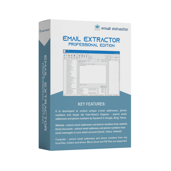 Email Extractor Professional Edition