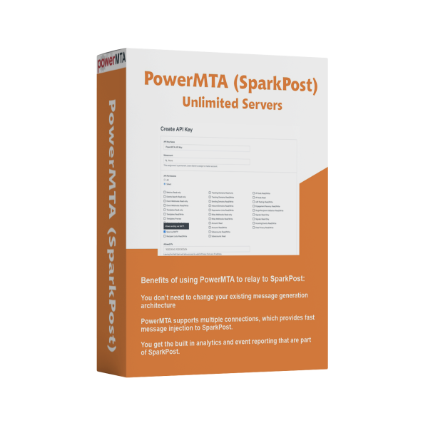 PowerMTA (SparkPost) Signals Bundle Tier