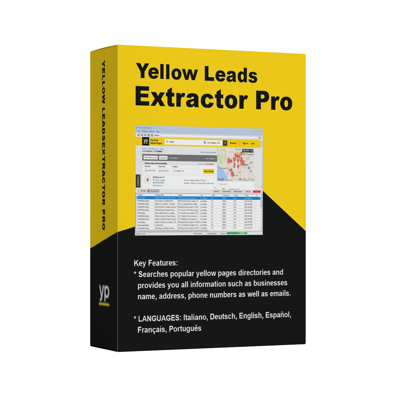 Yellow Leads Extractor Pro – E-Markethings