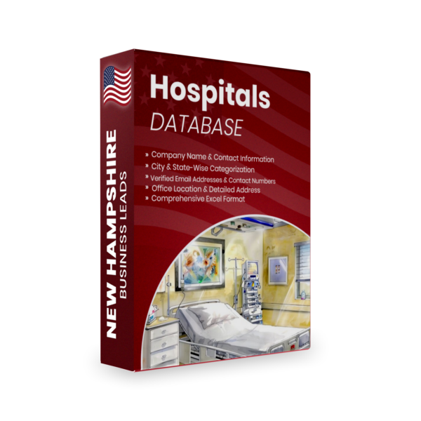 Hospitals Data New Hampshire (Fresh Leads)