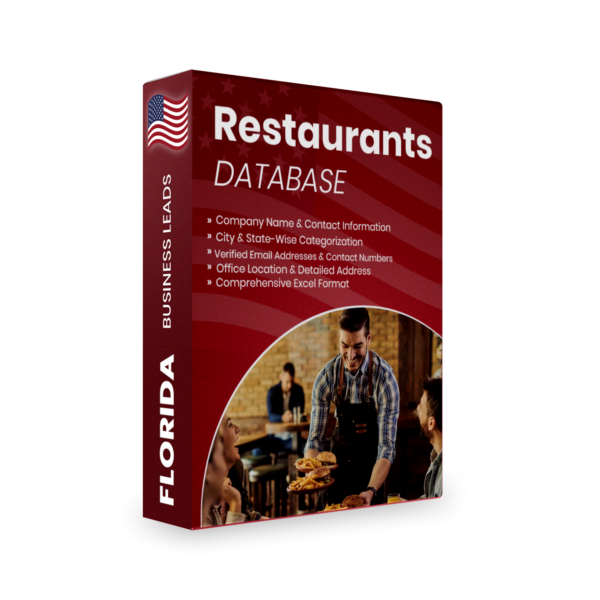 Restaurants Data Florida (Fresh Leads)
