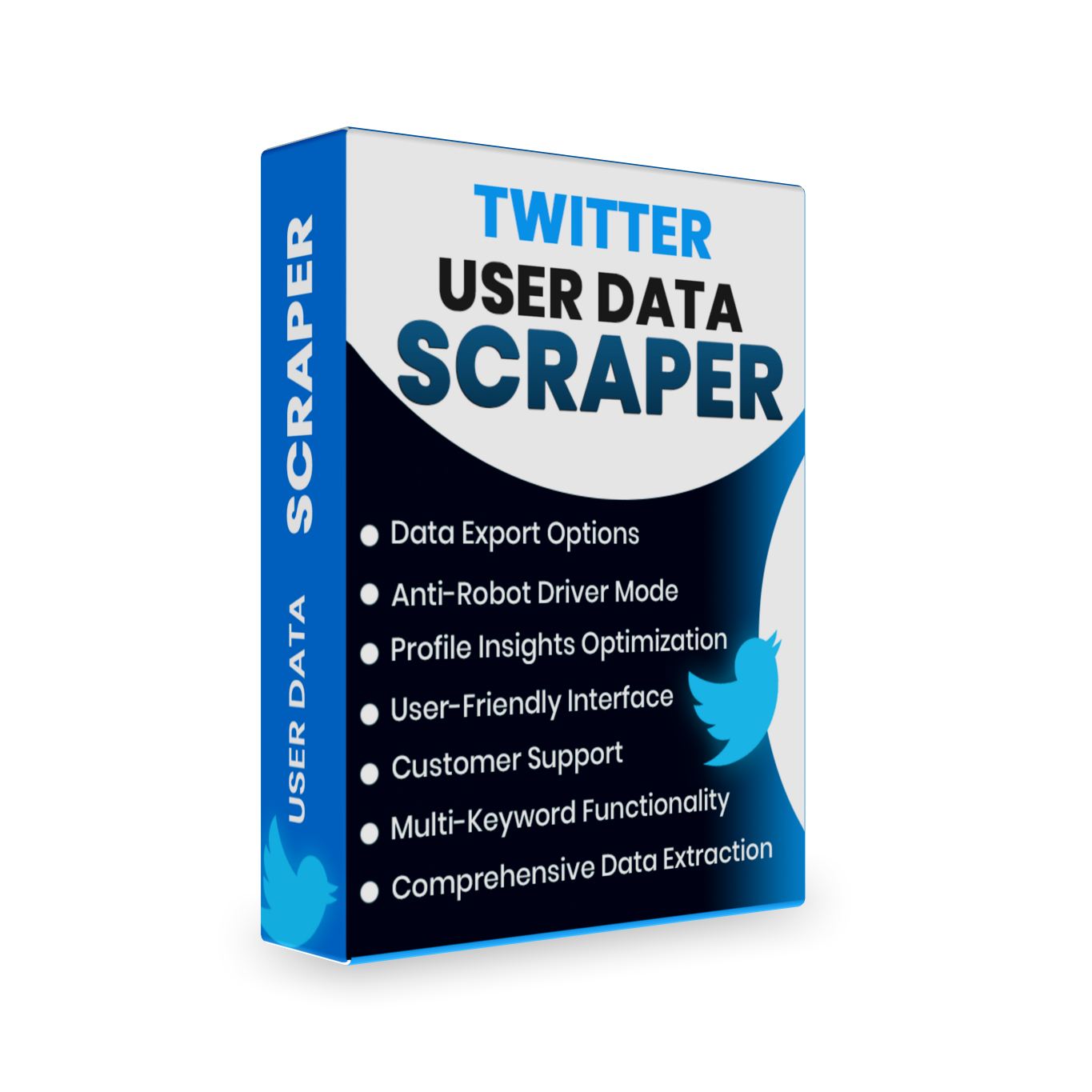 Twitter User Data Scraper – E-Markethings